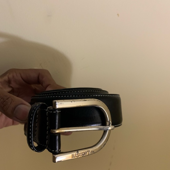 lacoste belt size